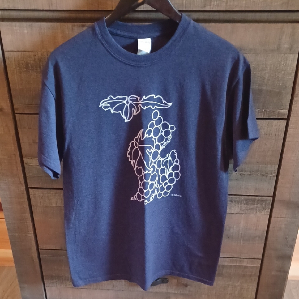 Gildan Purple Graphic Tee